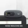 Logitech C270 Webcam HD - Correzione Automatica Luminosità e Microfono con Riduzione del Rumore